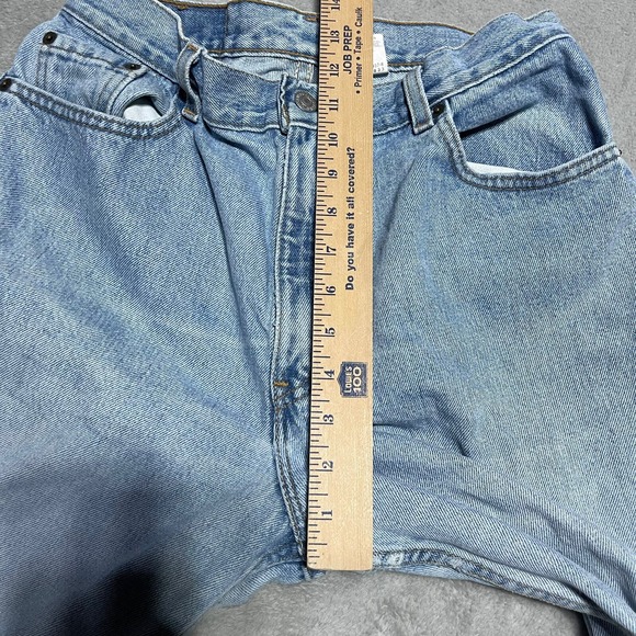 Vintage Levis 550 Jeans Womens Size 12 Mis M Blue Denim Relaxed Tapered Made USA - Picture 6 of 9